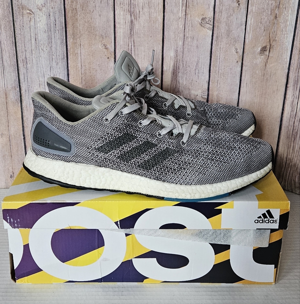 Adidas Gray Running Shoes